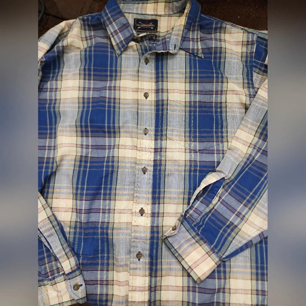 🤴👔 Plaid long sleeved button down dress shirt in size 2XL by The Arrow Company